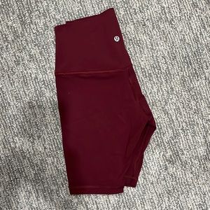 8” lululemon align shorts